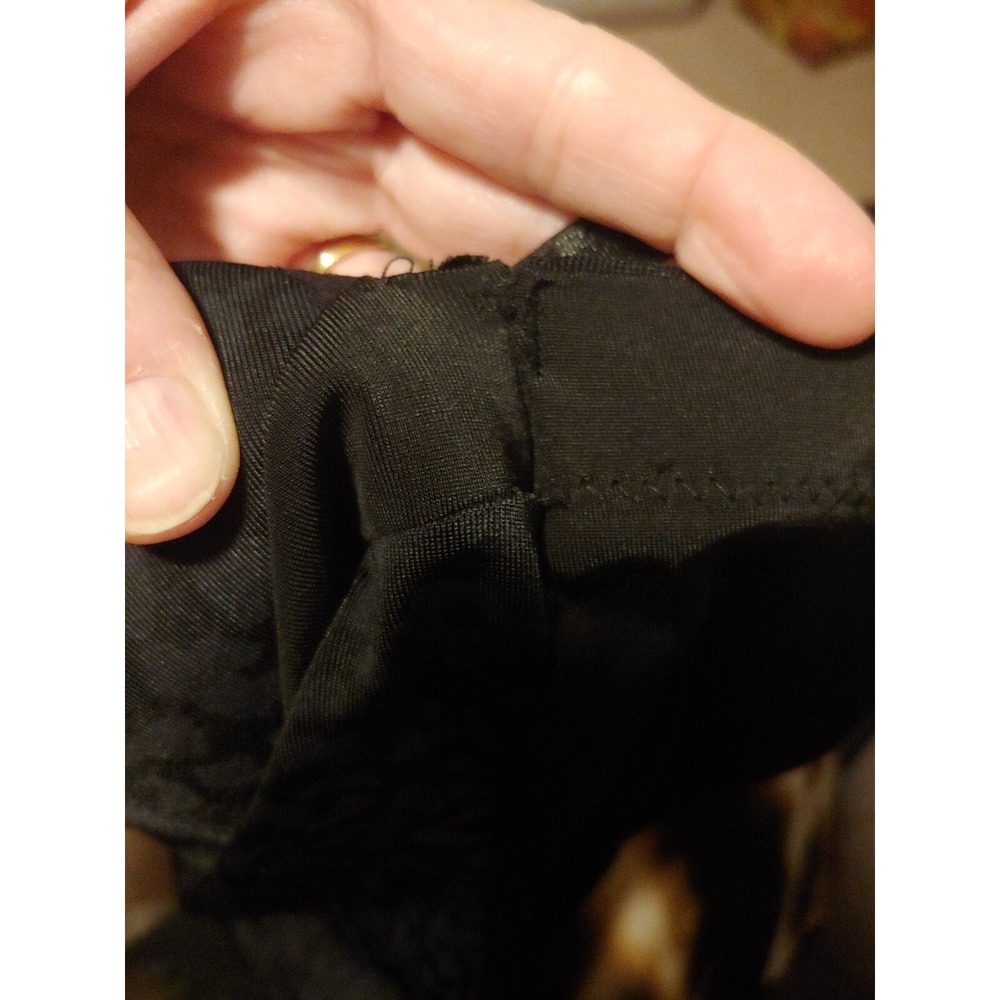 Heavenly shapewear‎  gothic black one piece shaper Small - Picture 6 of 6